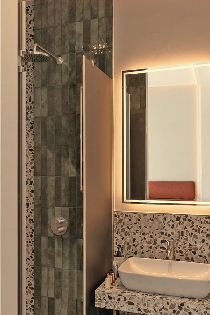 Classic Room Bathroom Detail with mirror